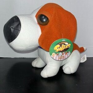 Snubbies - Brown White Beagle Plush Soft Dog Puppy